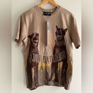 NWT Smoke Rise Flocked Dog Men’s T-shirt Size M